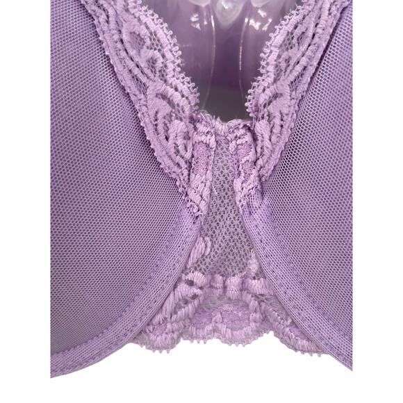 Natori 741299 Feathers full figure underwire bra purple size 36D - Picture 4 of 9